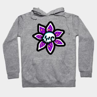 Lily Skull Flower Hoodie